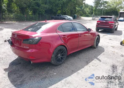 2012 Lexus Is 250 z USA, uszkodzony, nr VIN JTHBF5C25C5169132